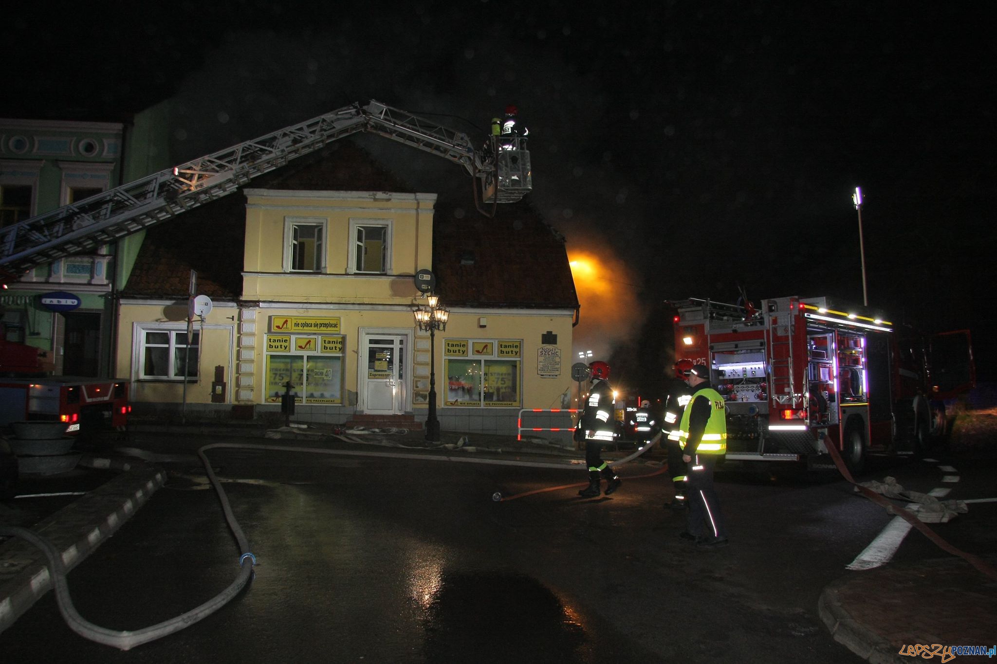 Tragiczny pożar w Pobiedziskach  Foto: UMiG Pobiedziska