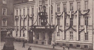 Pałac Anderschów u wylotu Podgórnej - przed wojną  Foto: fotopolska