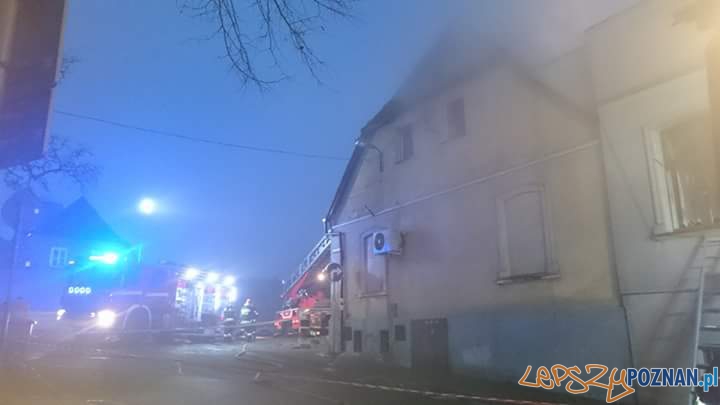 Tragiczny pożar w Pobiedziskach  Foto: OSP Kostrzyn