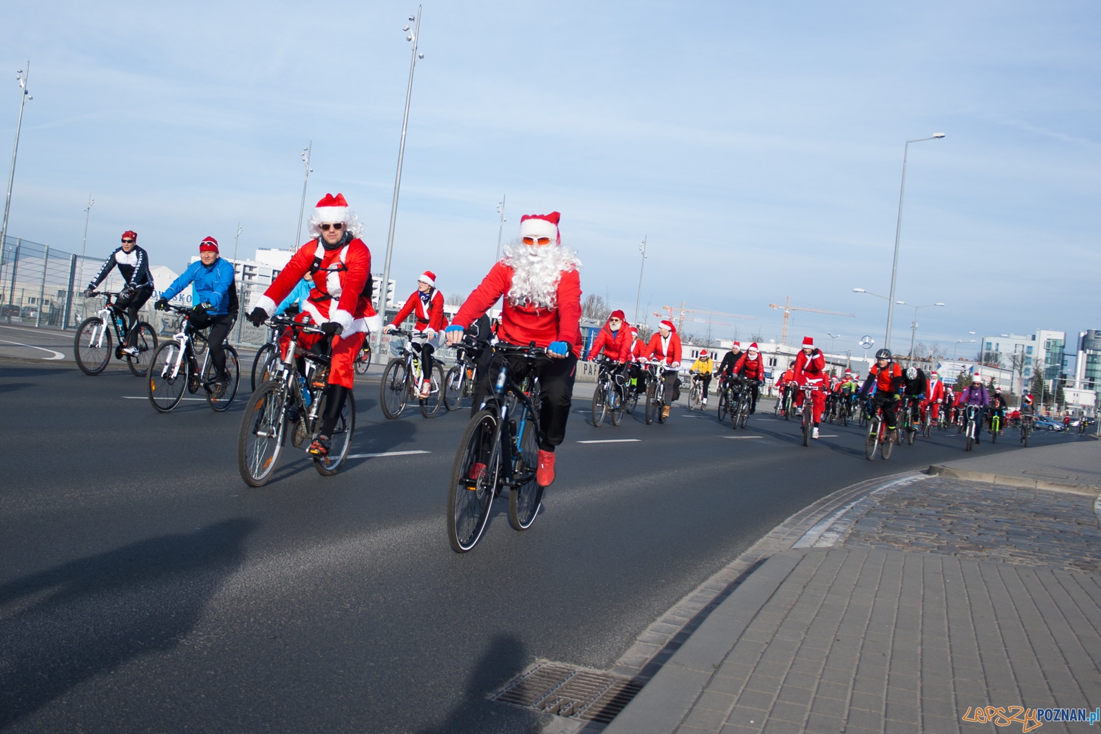 II Rowerowy Przejazd Mikołajów (27.12.2015)  Foto: © lepszyPOZNAN.pl / Karolina Kiraga