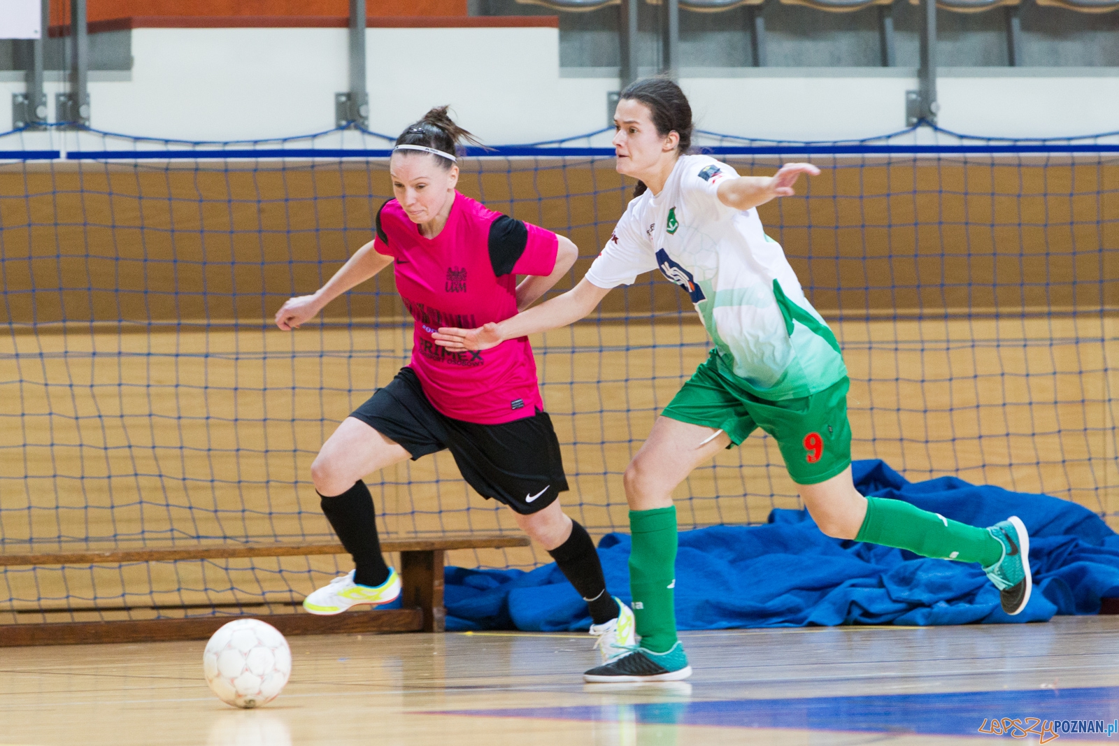 5. kolejka ekstraligi futsalu kobiet: KU AZS UAM Poznań – Kot  Foto: lepszyPOZNAN.pl / Piotr Rychter