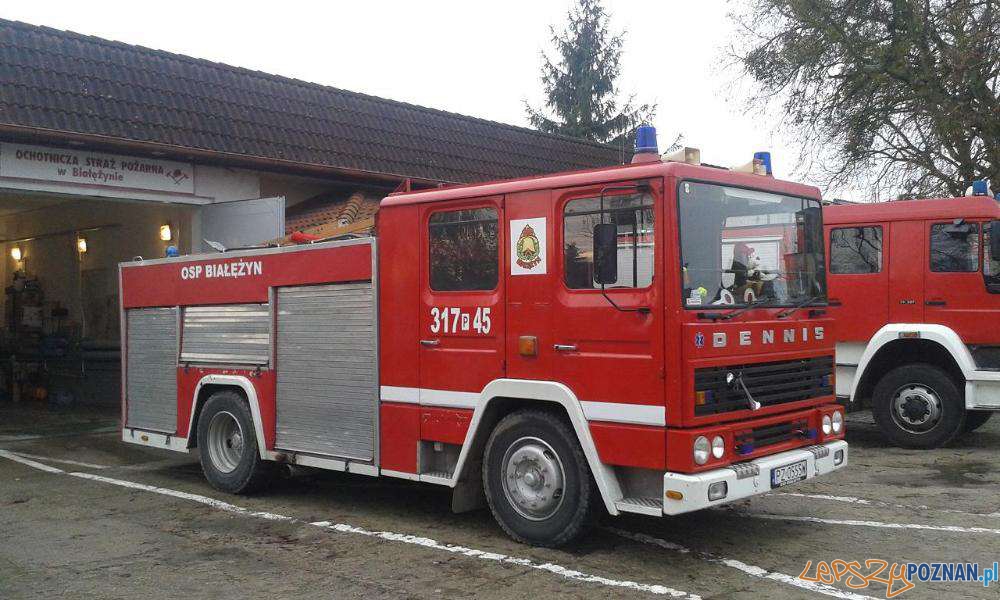 Był Dennis, teraz służy tu Jasiek  Foto:  Osp Białężyn