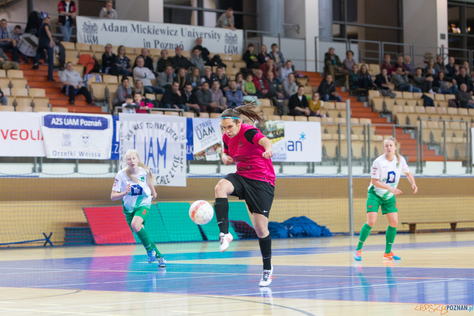 5. kolejka ekstraligi futsalu kobiet: KU AZS UAM Poznań – Kot  Foto: lepszyPOZNAN.pl / Piotr Rychter