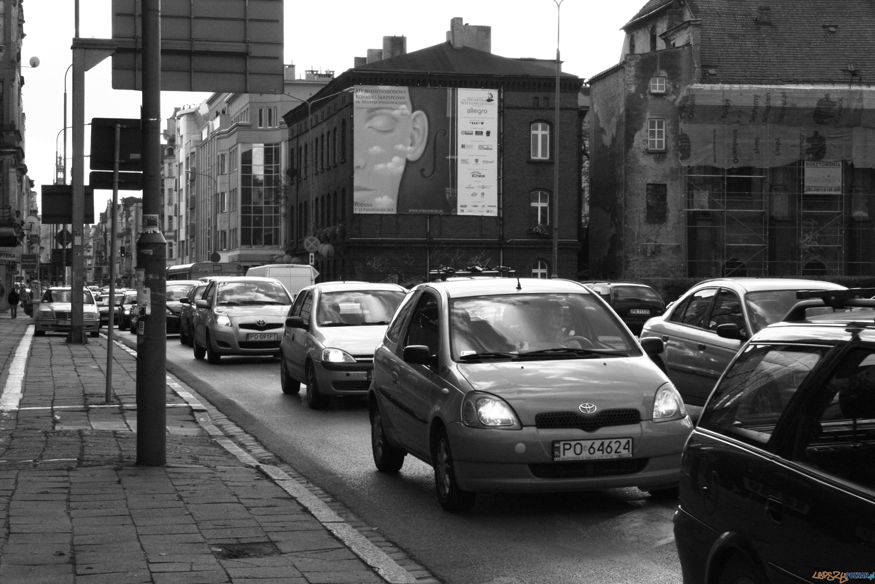 Korek na Garbarach / Garbary  Foto: lepszyPOZNAN.pl / Karolina Kiraga