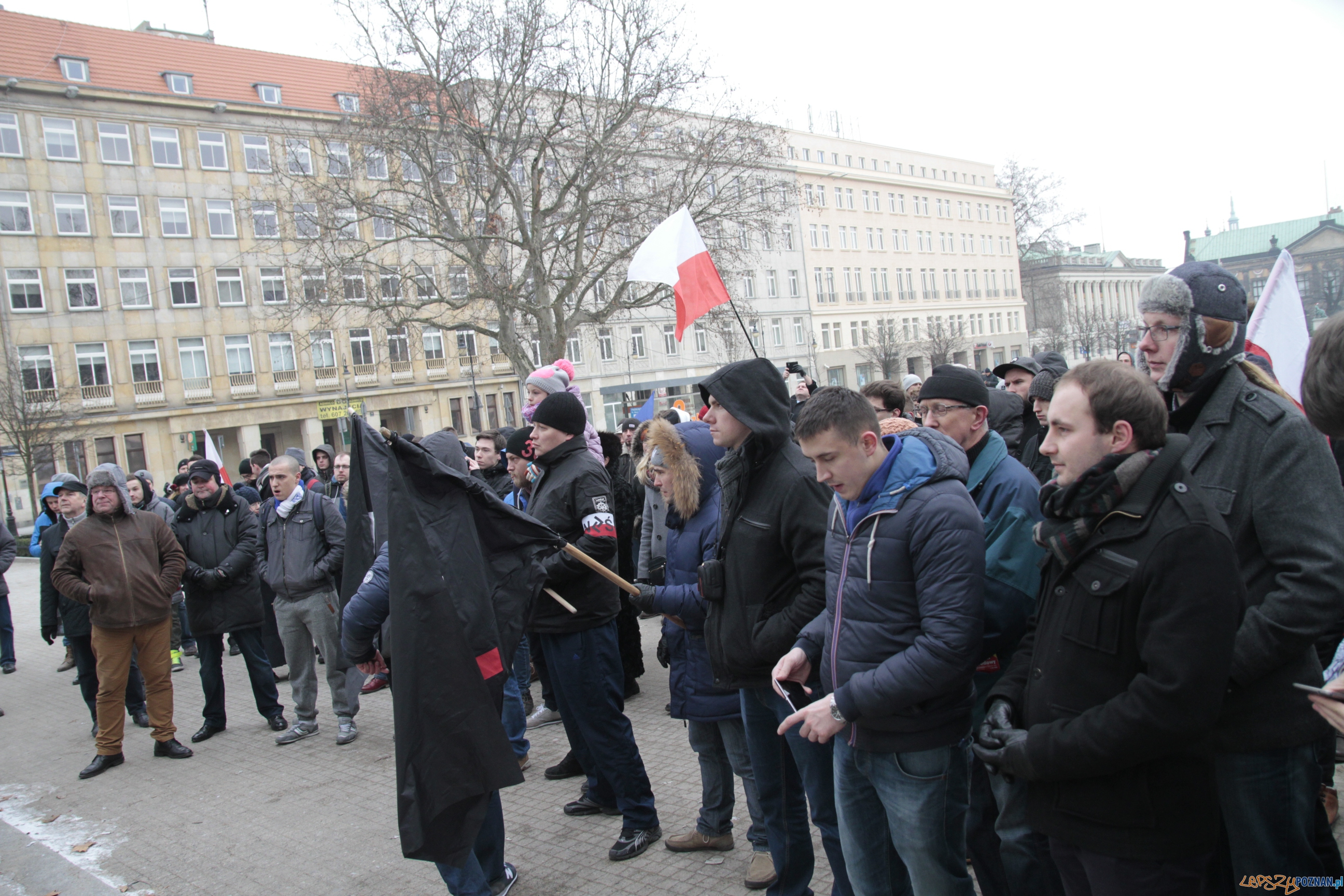 Marsz "Poznań dla wolności i demokracji" -  Poznań 23.01.2016 r.  Foto: LepszyPOZNAN.pl / Paweł Rychter