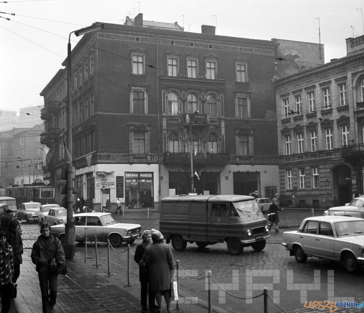 Ul. Walki Młodych (Podgórna) - Aleje Marcinkowskiego 1973  Foto: Cyryl