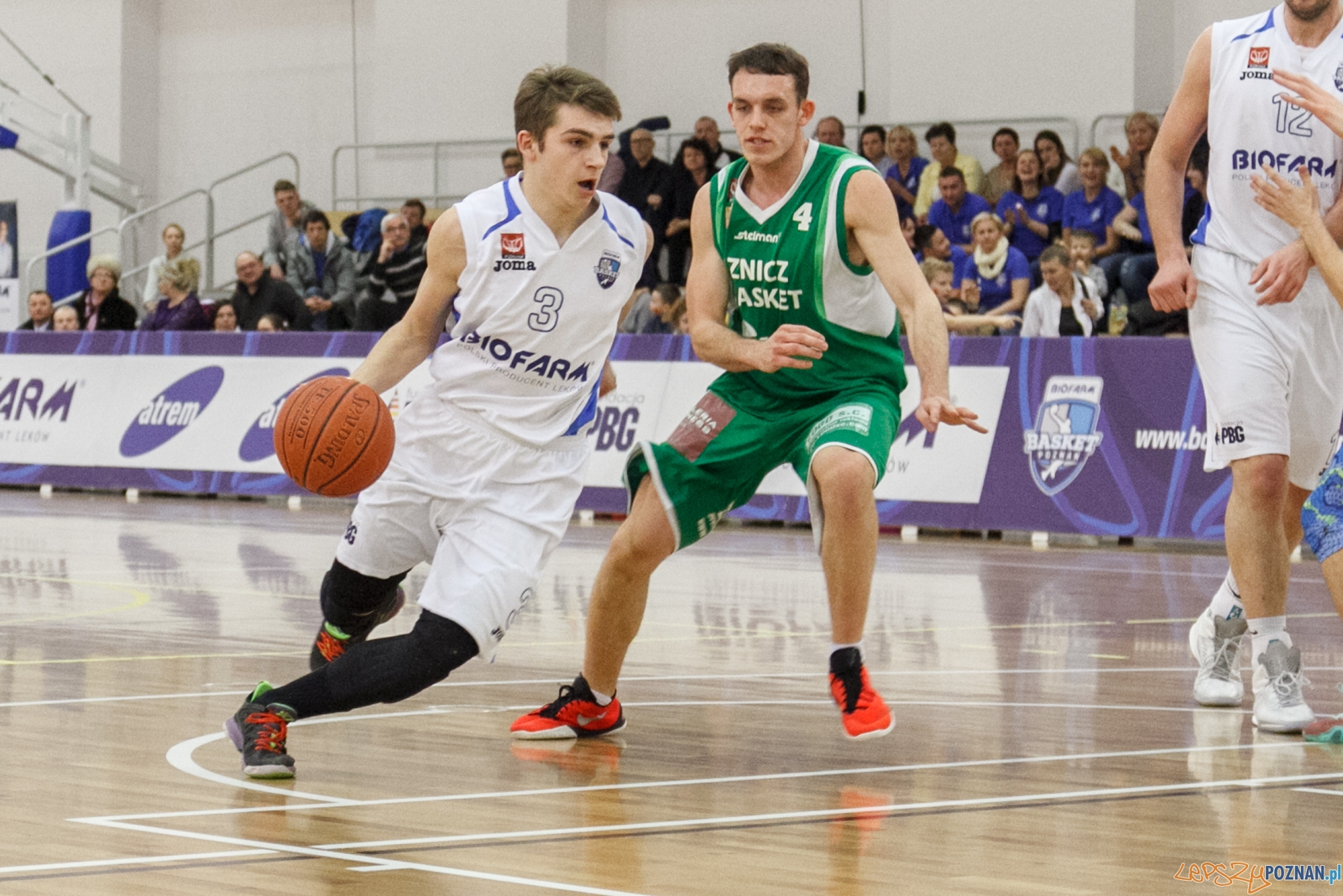 Biofarm Basket Poznań - MKS Znicz Basket Pruszków 60:61 - Pozn  Foto: LepszyPOZNAN.pl / Paweł Rychter