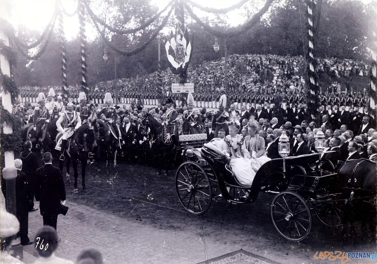 Wizyta cesarza Wilhelma II w Poznaniu  Foto: 