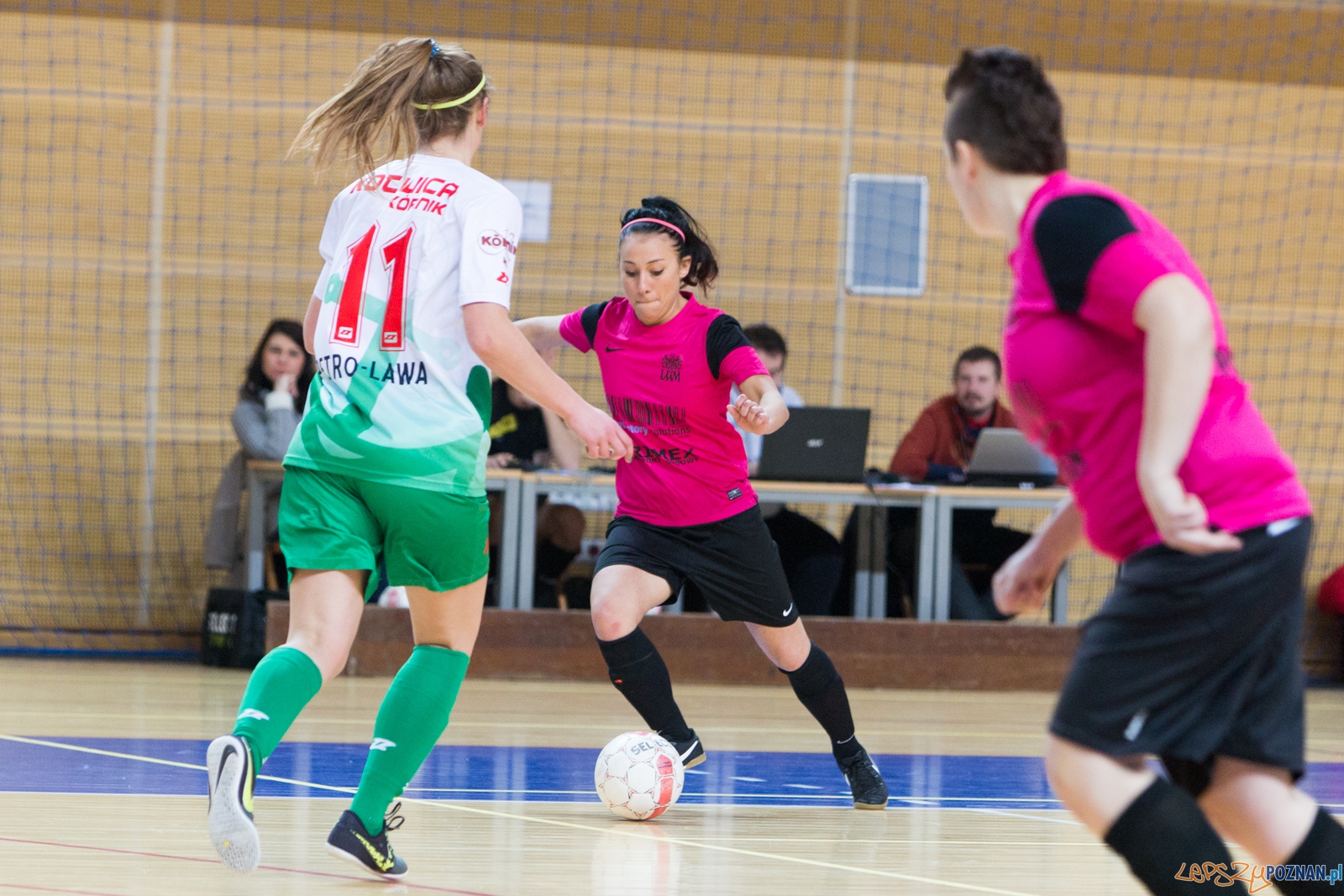 5. kolejka ekstraligi futsalu kobiet: KU AZS UAM Poznań – Kot  Foto: lepszyPOZNAN.pl / Piotr Rychter