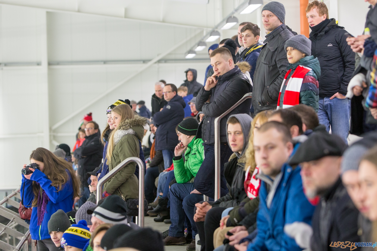Międzynarodowy turniej hokeja na lodzie U18 (Polska - Ukraina)  Foto: lepszyPOZNAN.pl / Piotr Rychter