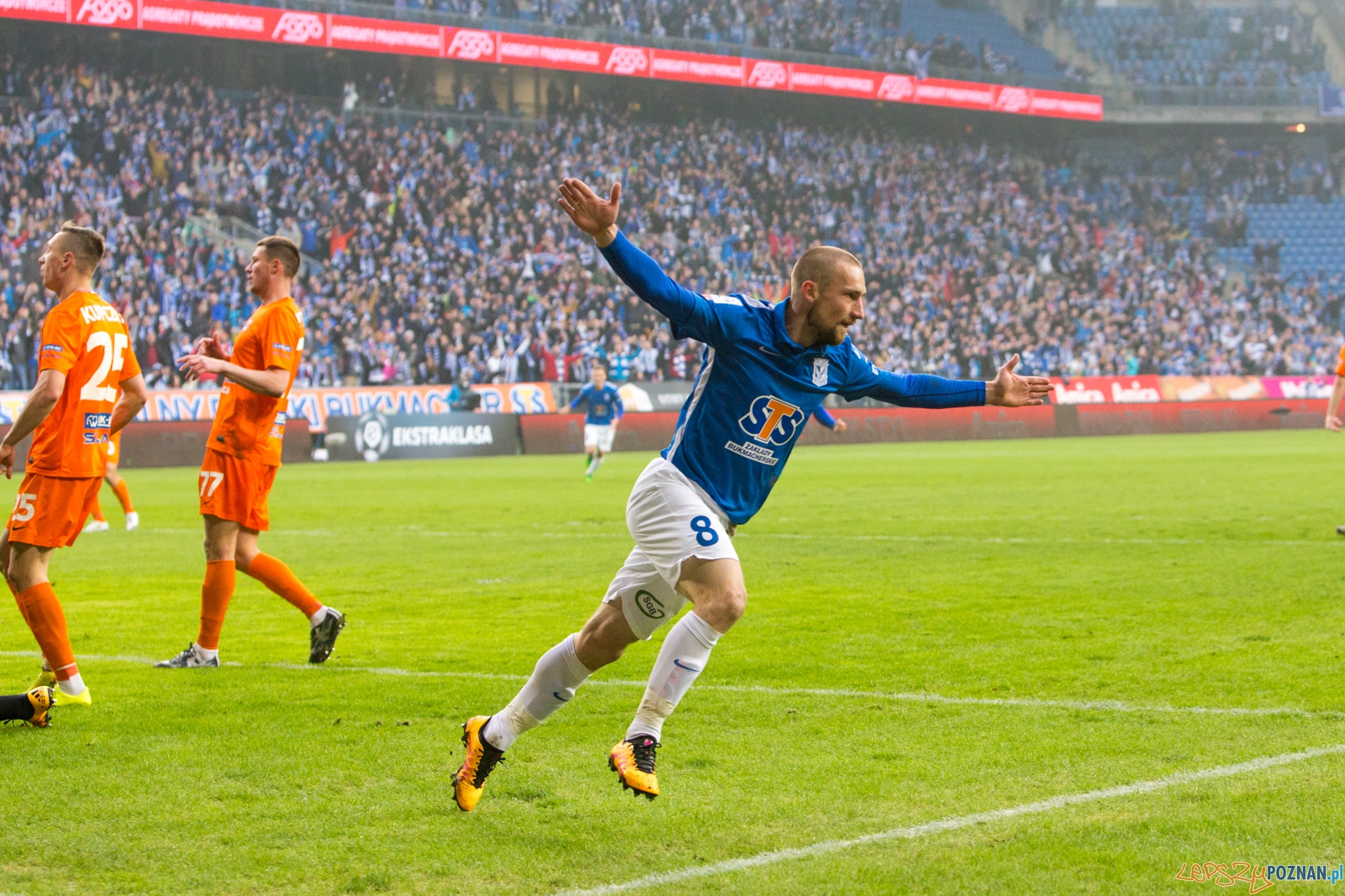 22. kolejka Ekstraklasy Lech Poznań - Termalica Bruk-Bet Niecie  Foto: lepszyPOZNAN.pl / Piotr Rychter