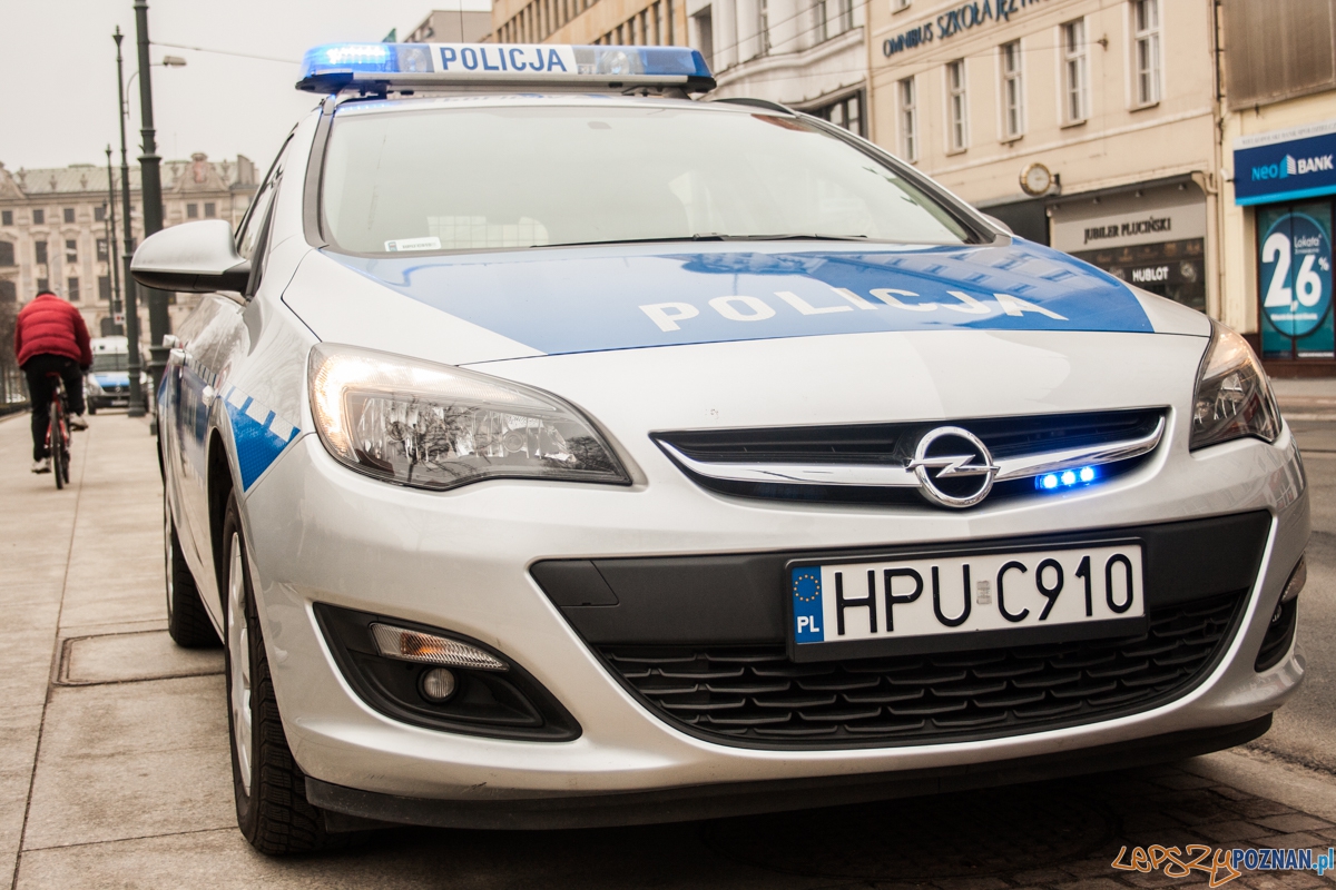 Policja / radiowóz  Foto: © lepszyPOZNAN.pl / Karolina Kiraga