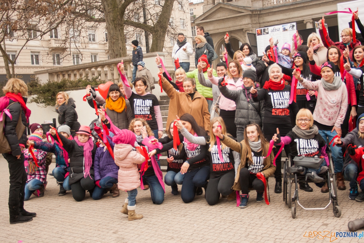 Nazywam się miliard / One billion rising (14.02.2016) Plac Woln  Foto: © lepszyPOZNAN.pl / Karolina Kiraga