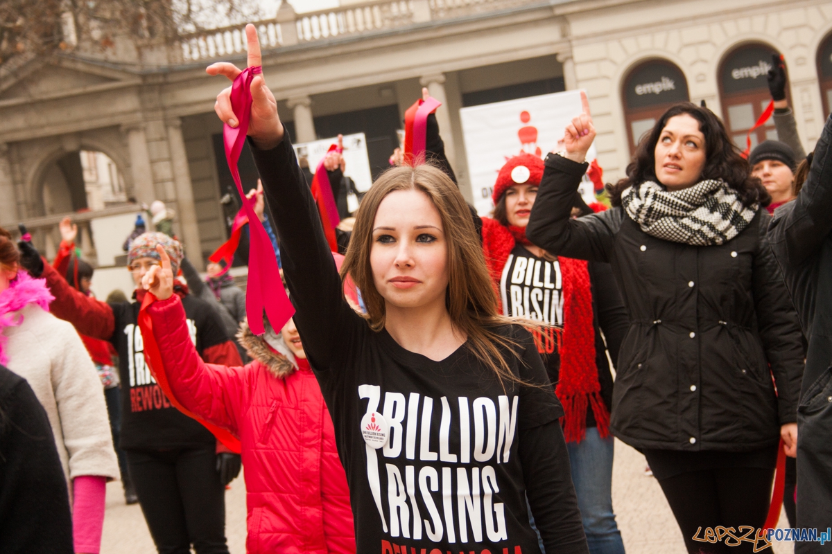 Nazywam się miliard / One billion rising (14.02.2016) Plac Woln  Foto: © lepszyPOZNAN.pl / Karolina Kiraga