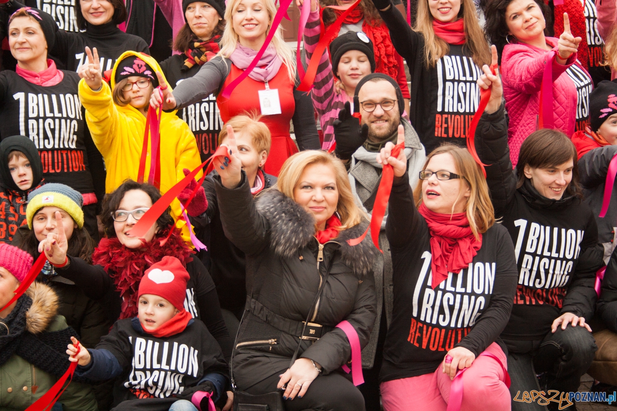 Nazywam się miliard / One billion rising (14.02.2016) Plac Woln  Foto: © lepszyPOZNAN.pl / Karolina Kiraga