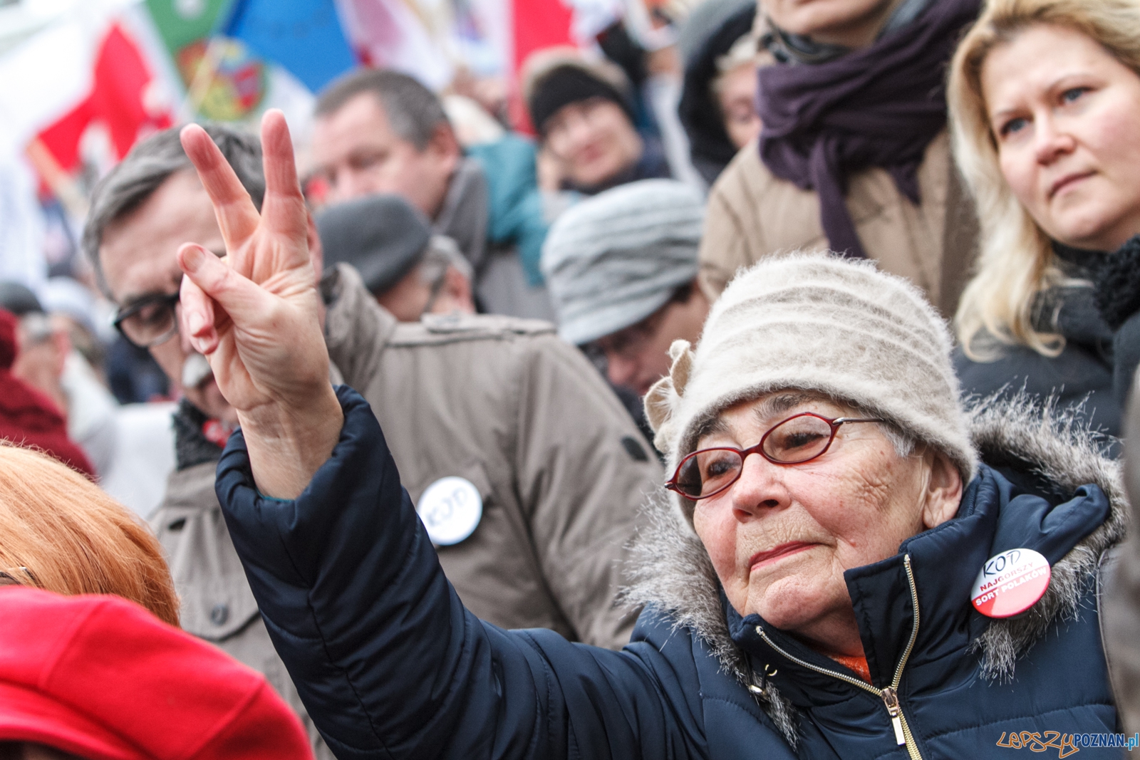 Obrona Ładu Konstytucyjnego, Prawa i Naszej Wolności - Poznań  Foto: LepszyPOZNAN.pl / Paweł Rychter