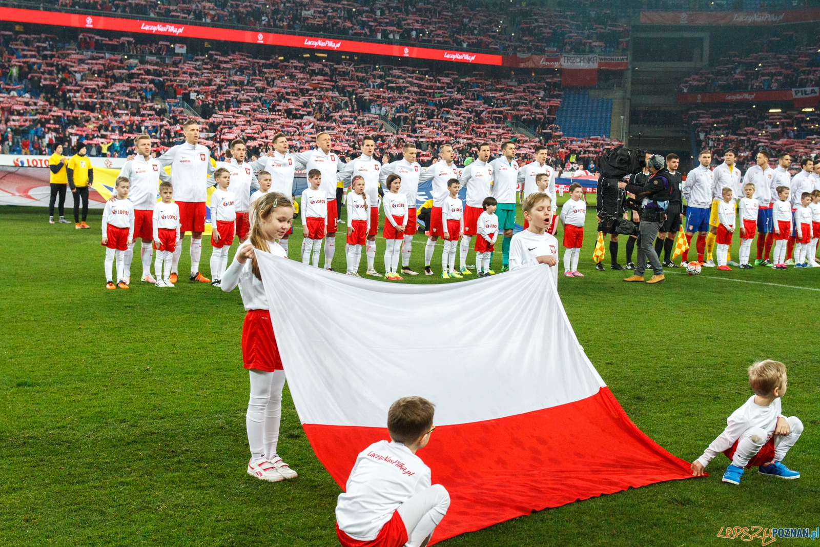 Mecz towarzyski: Polska - Serbia 1:0 - Poznań 23.03.2016 r.  Foto: LepszyPOZNAN.pl / Paweł Rychter