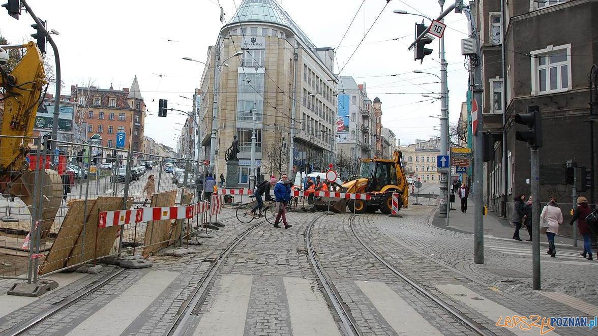 Nowa organizacja ruchu w rejonie pl. Wiosny Ludów  Foto: UMP