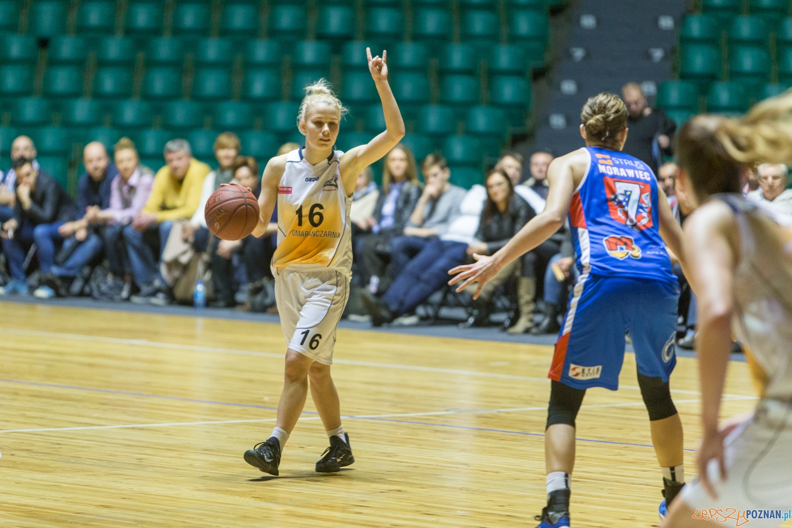 JTC Pomarańczarnia MUKS Poznań - MKK Siedlce  Foto: lepszyPOZNAN.pl / Piotr Rychter