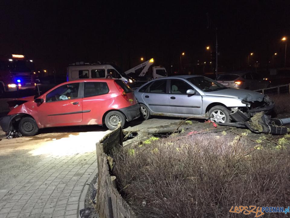 Ranni w wypadku na Starołęce  Foto: EuroHol