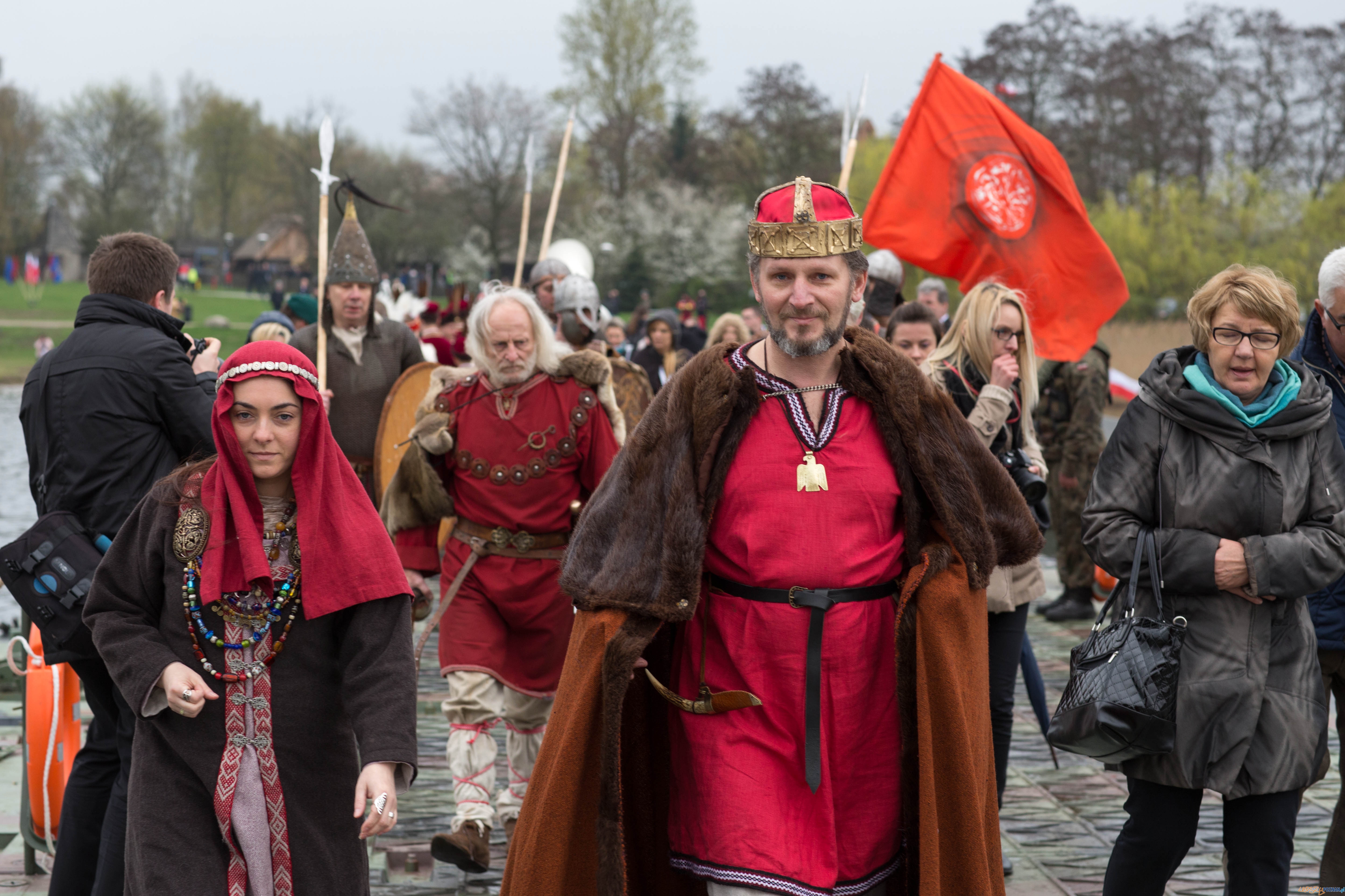 1050-lecie Chrztu Polski - uroczystości na Ostrowie Lednickim  Foto: lepszyPOZNAN.pl / Katarzyna Stawecka