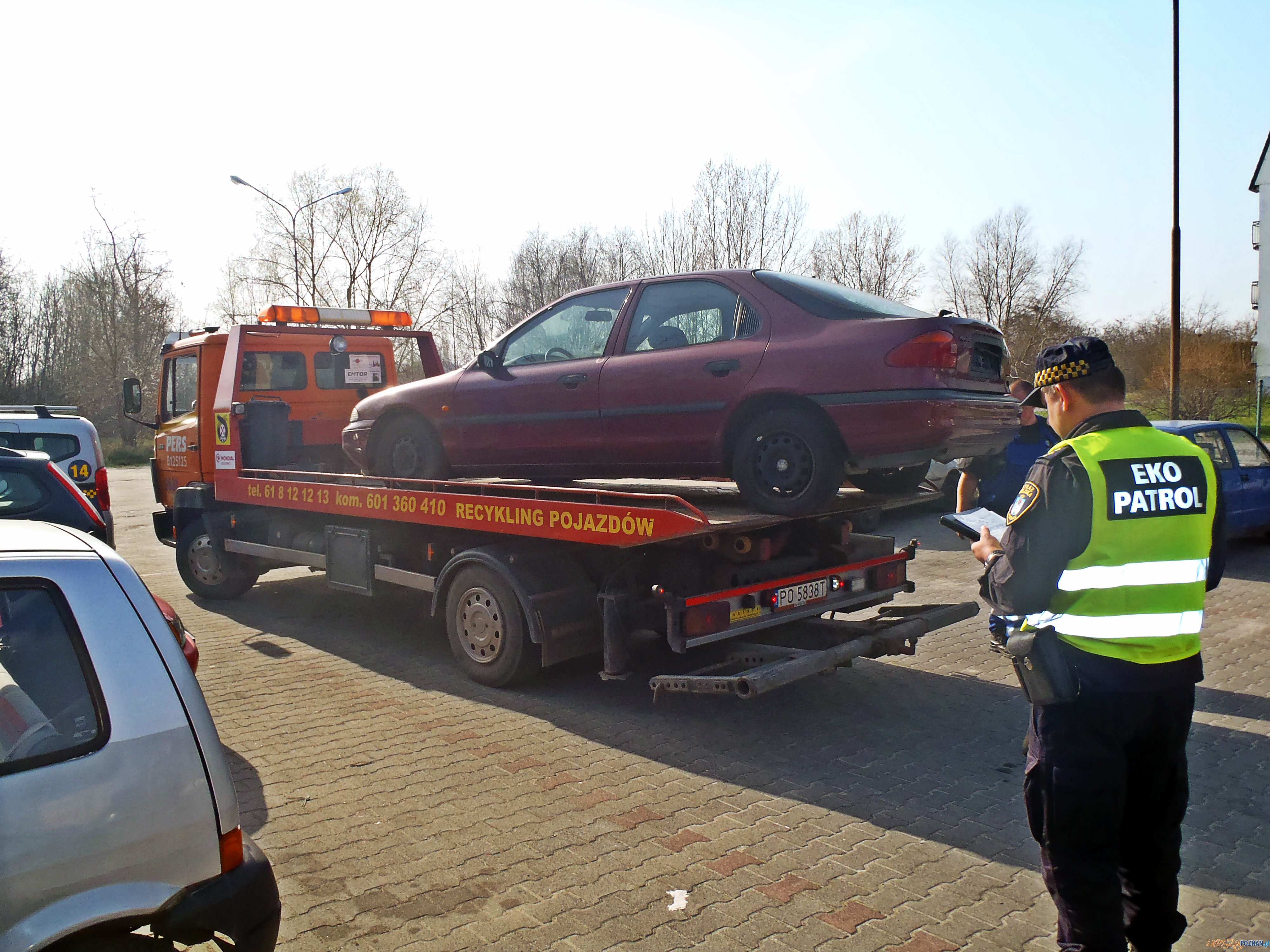 Wraki mają zniknąć z ulic i parkingów  Foto: Straż Miejska w Poznaniu