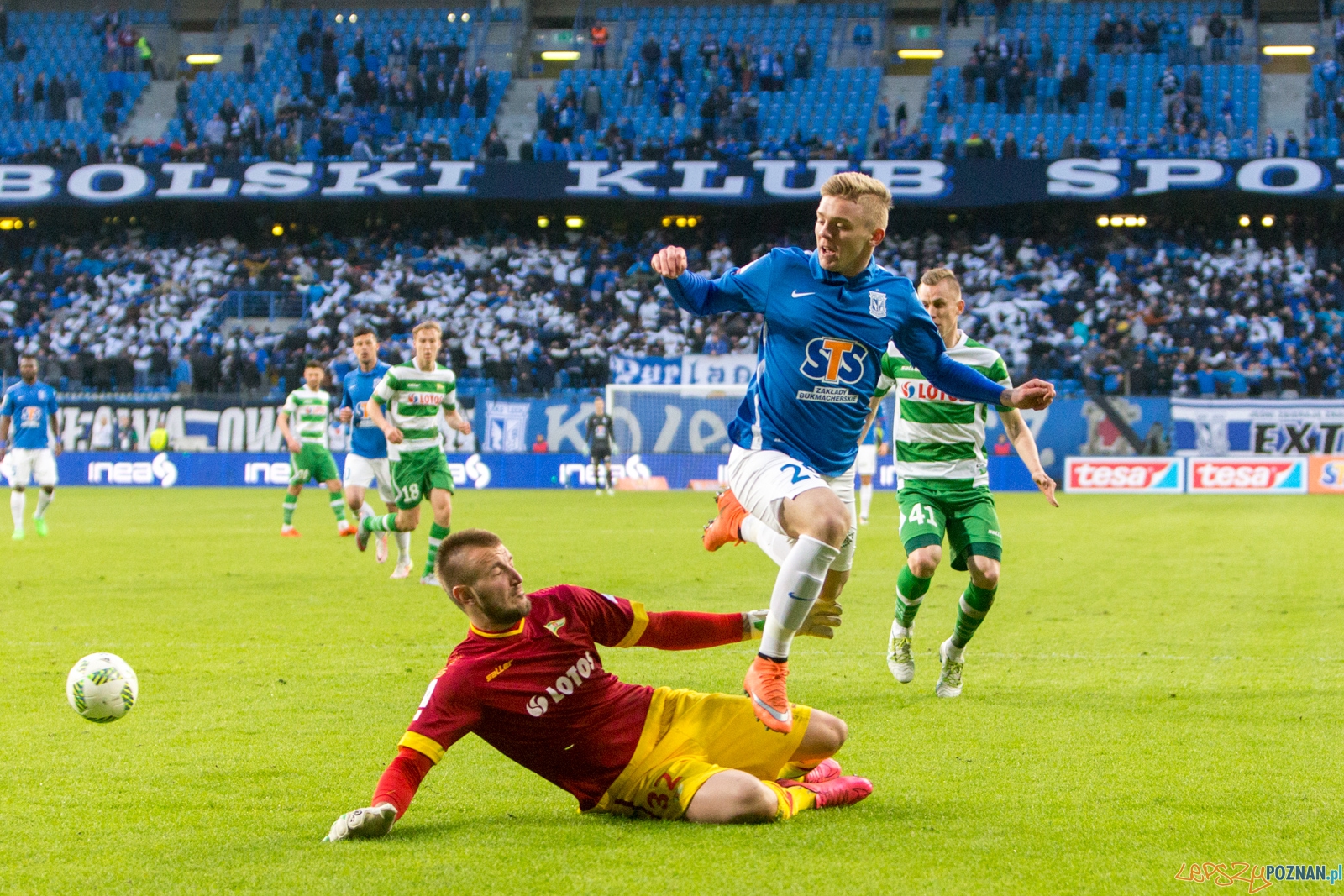 Lech Poznań - Lechia Gdańsk  Foto: lepszyPOZNAN.pl / Piotr Rychter