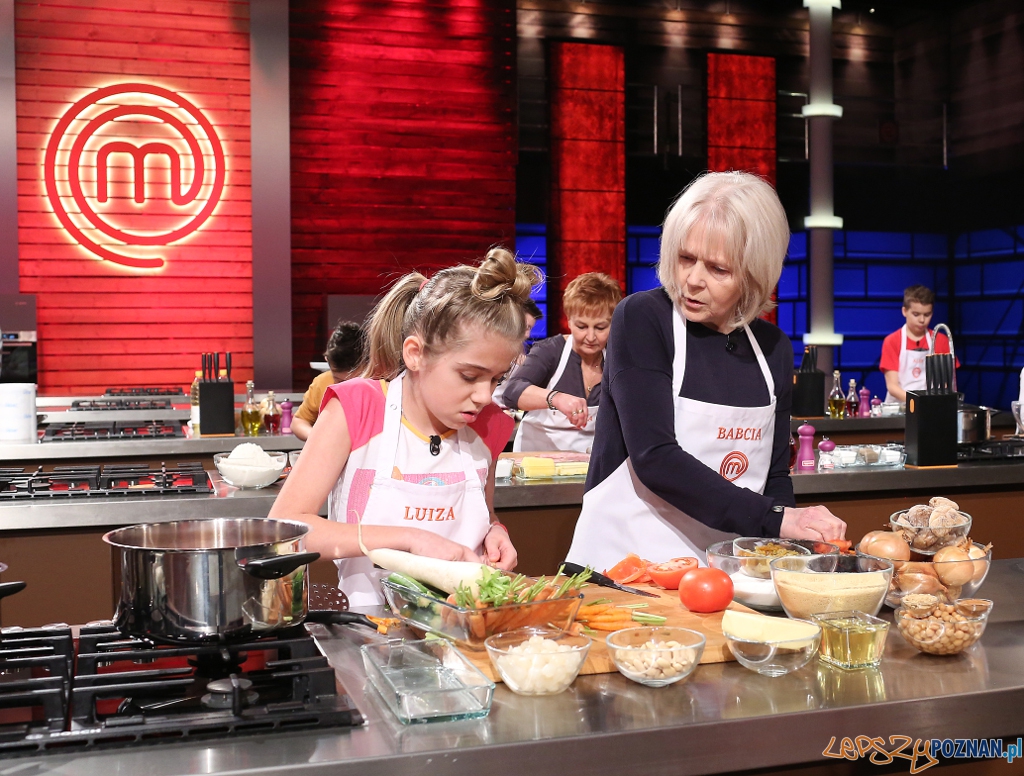 MasterChef Junior - Luiza Baaziz z babcią Łucją  Foto: MasterChef Junior