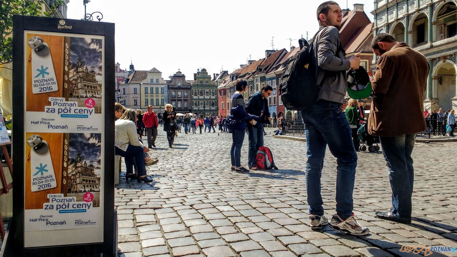 Poznań za pół ceny - atrakcje na Starym Rynku  Foto: Wojciech Mania / PLOT