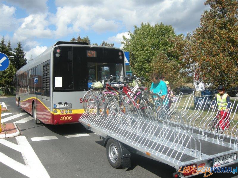 Autobusowy szlak rowerowy  Foto: Powiat Poznański 