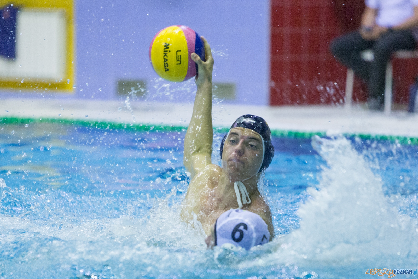 ŁSTW UŁ - KS Waterpolo Poznań  Foto: lepszyPOZNAN.pl / Piotr Rychter