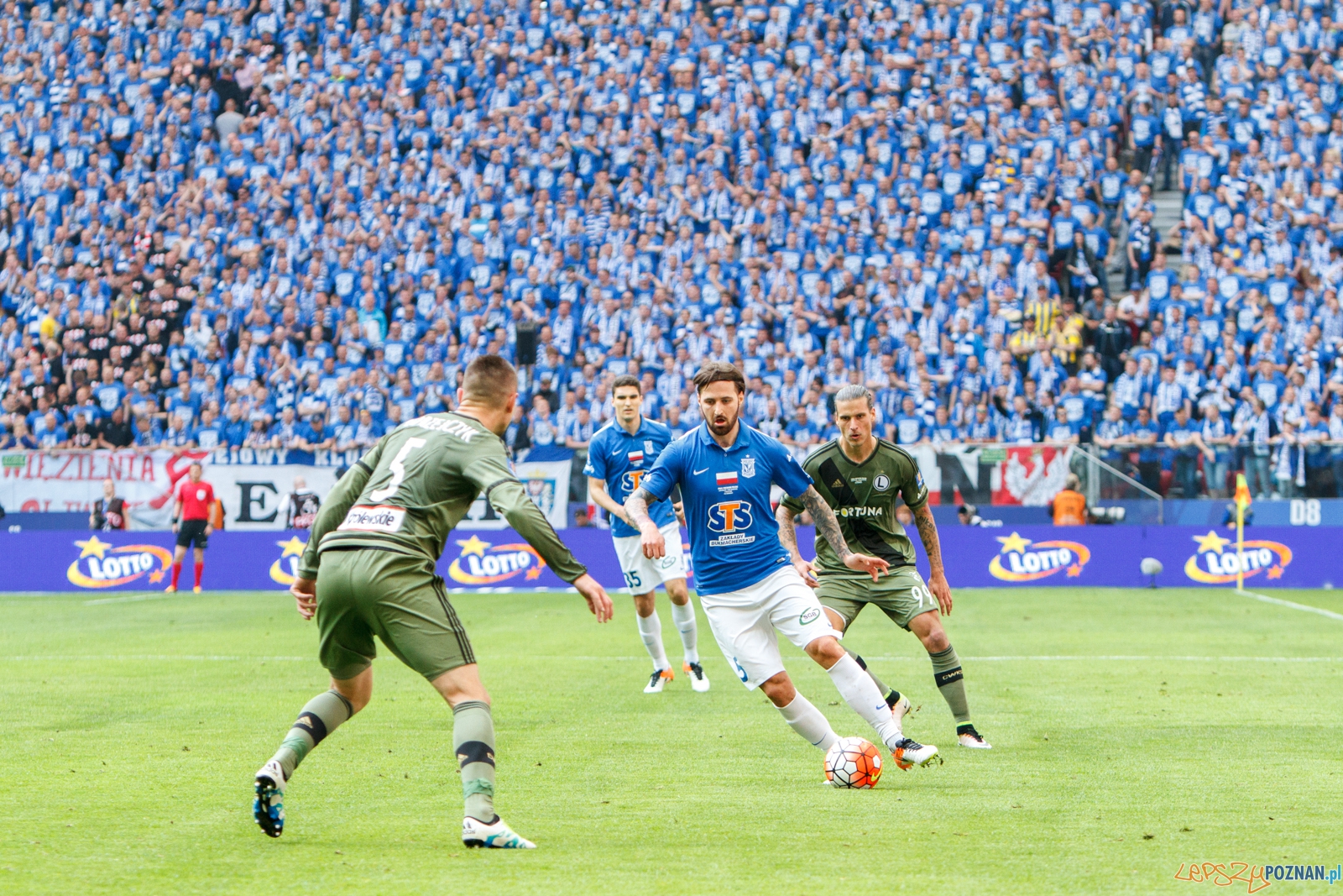 Finał Pucharu Polski: Lech Poznań - Legia Warszawa 0:1 02.05.2  Foto: LepszyPOZNAN.pl / Paweł Rychter