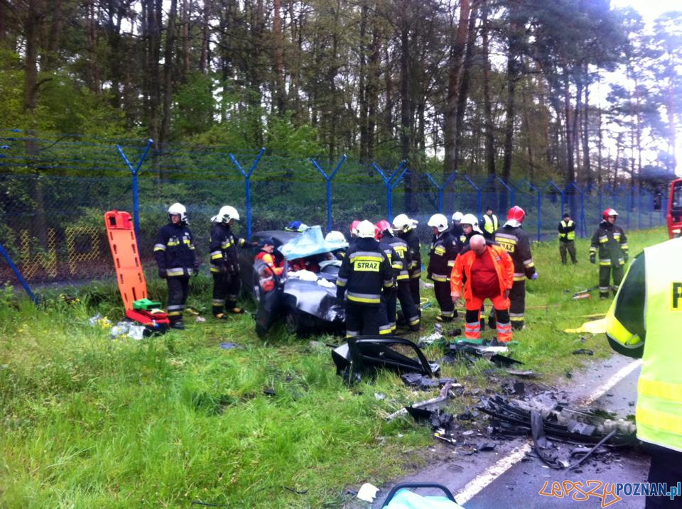 Wypadek na Głuszynie  Foto: EuroHol