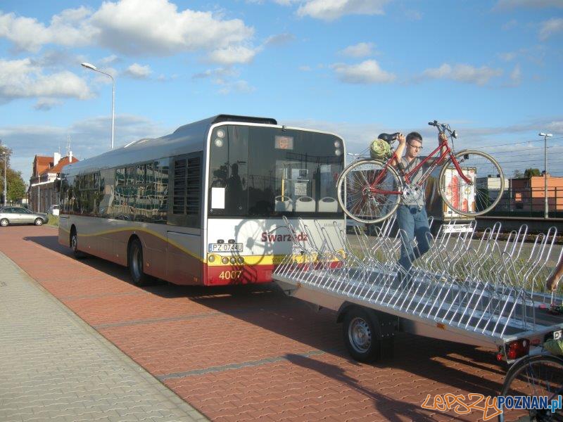 Autobusowy szlak rowerowy  Foto: Powiat Poznański 