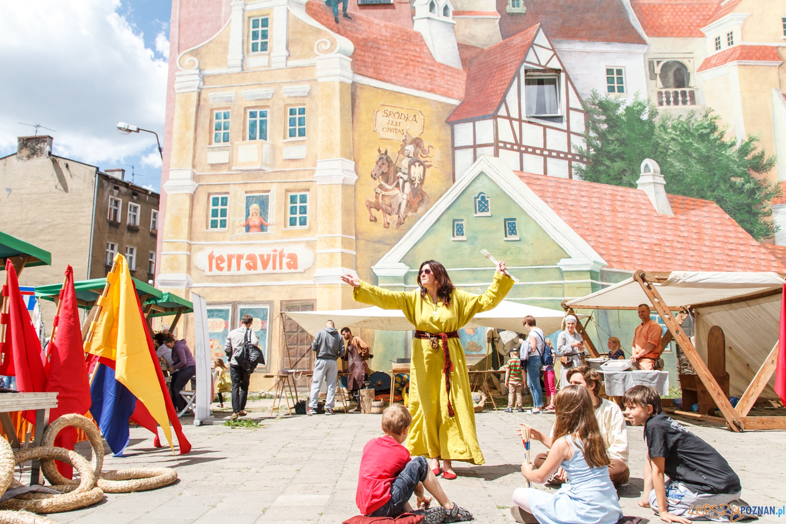 VII Średniowieczny Targ Śródecki - Poznań 11.06.2016 r.  Foto: LepszyPOZNAN.pl / Pawel Rychter