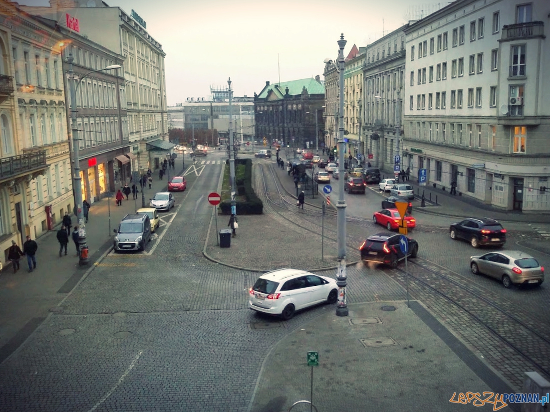 Aleje Marcinkowskiego (02.2015)  Foto: lepszyPOZNAN.pl / tab