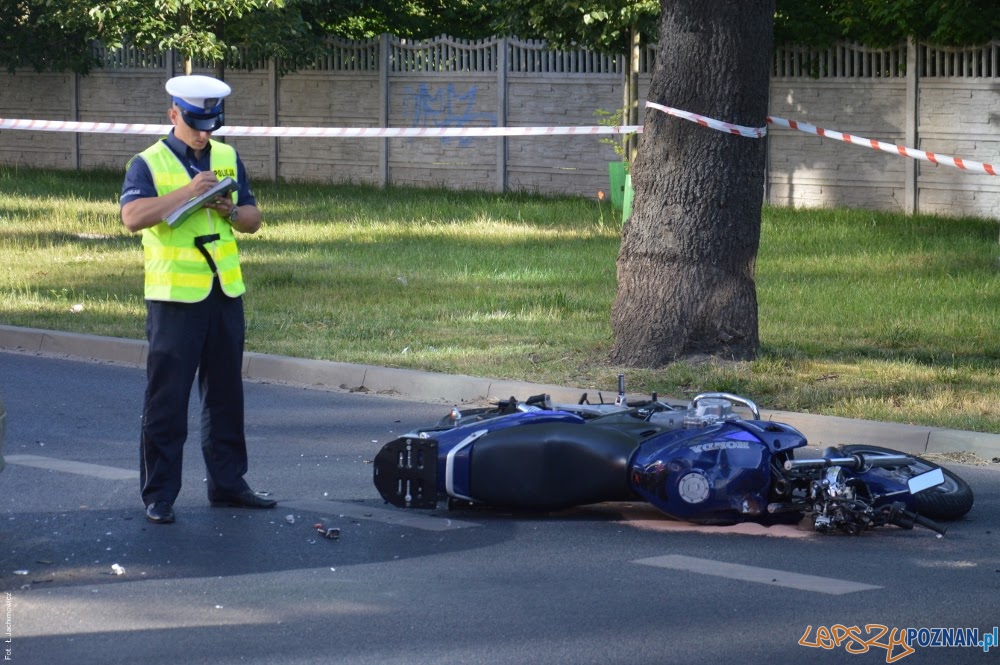 Śmiertelny wypadek na Grunwaldzie  Foto: strazacki.pl / Łukasz Jachimowicz 