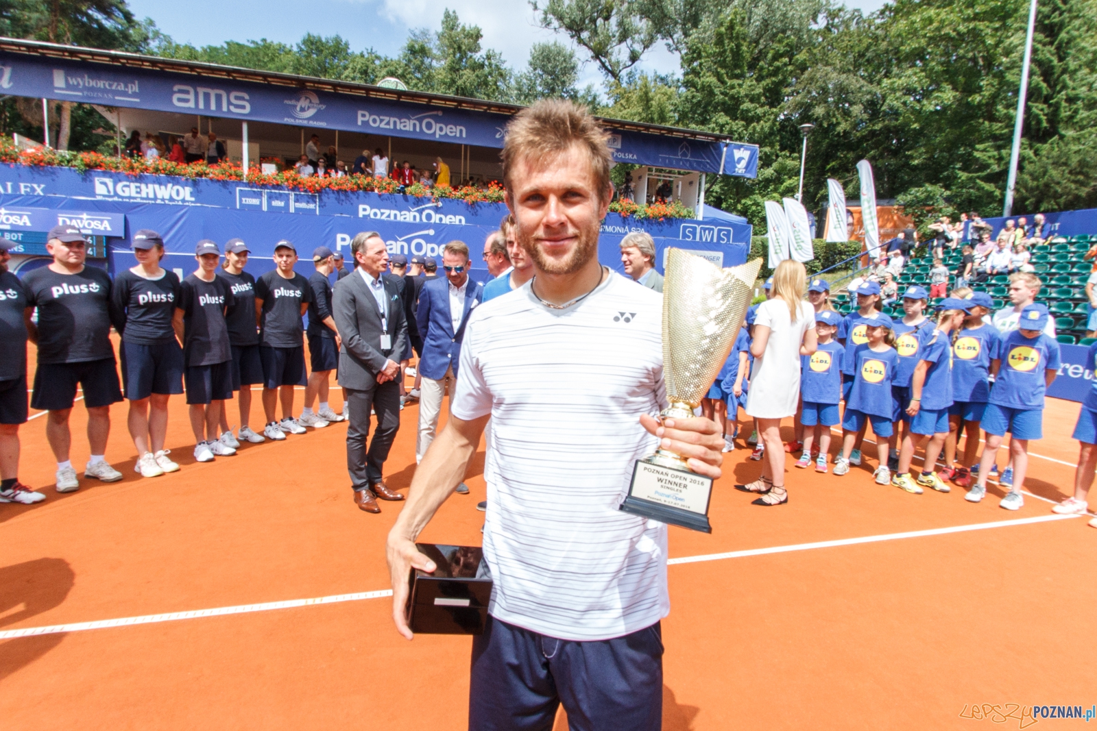 Mecz finałowy PoznanOpen 2016 - Radu Albot (MDA) vs Clement Gee  Foto: Pawel Rychter