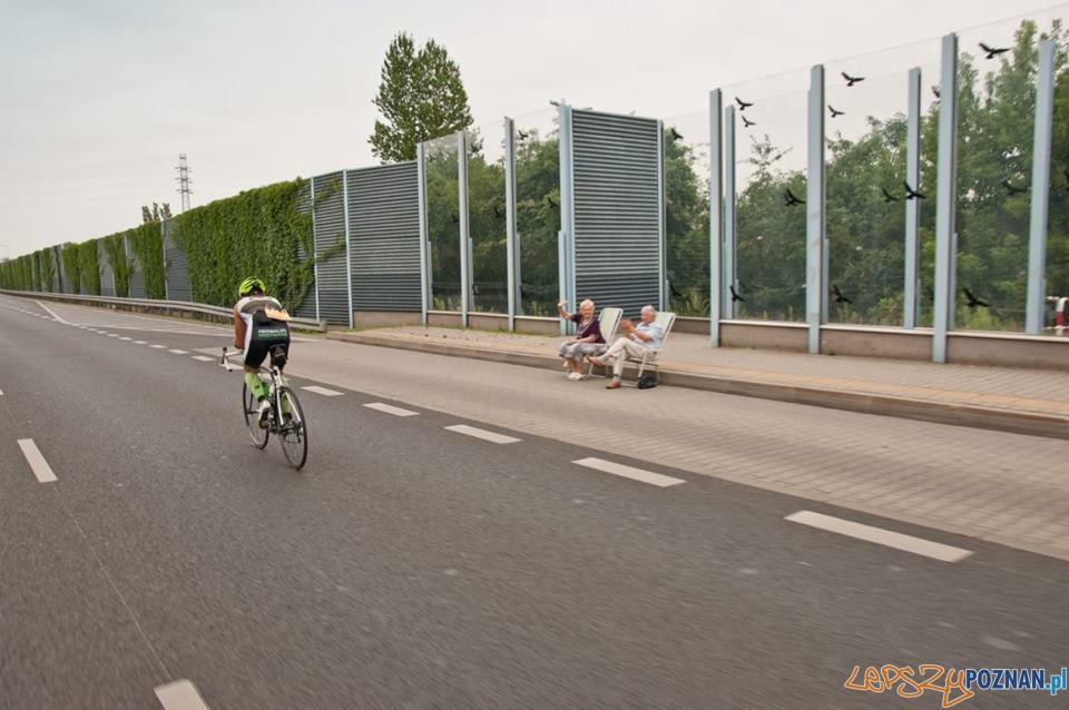 loża VIP poznańskiego triathlonu  Foto: Maciej Kopiński