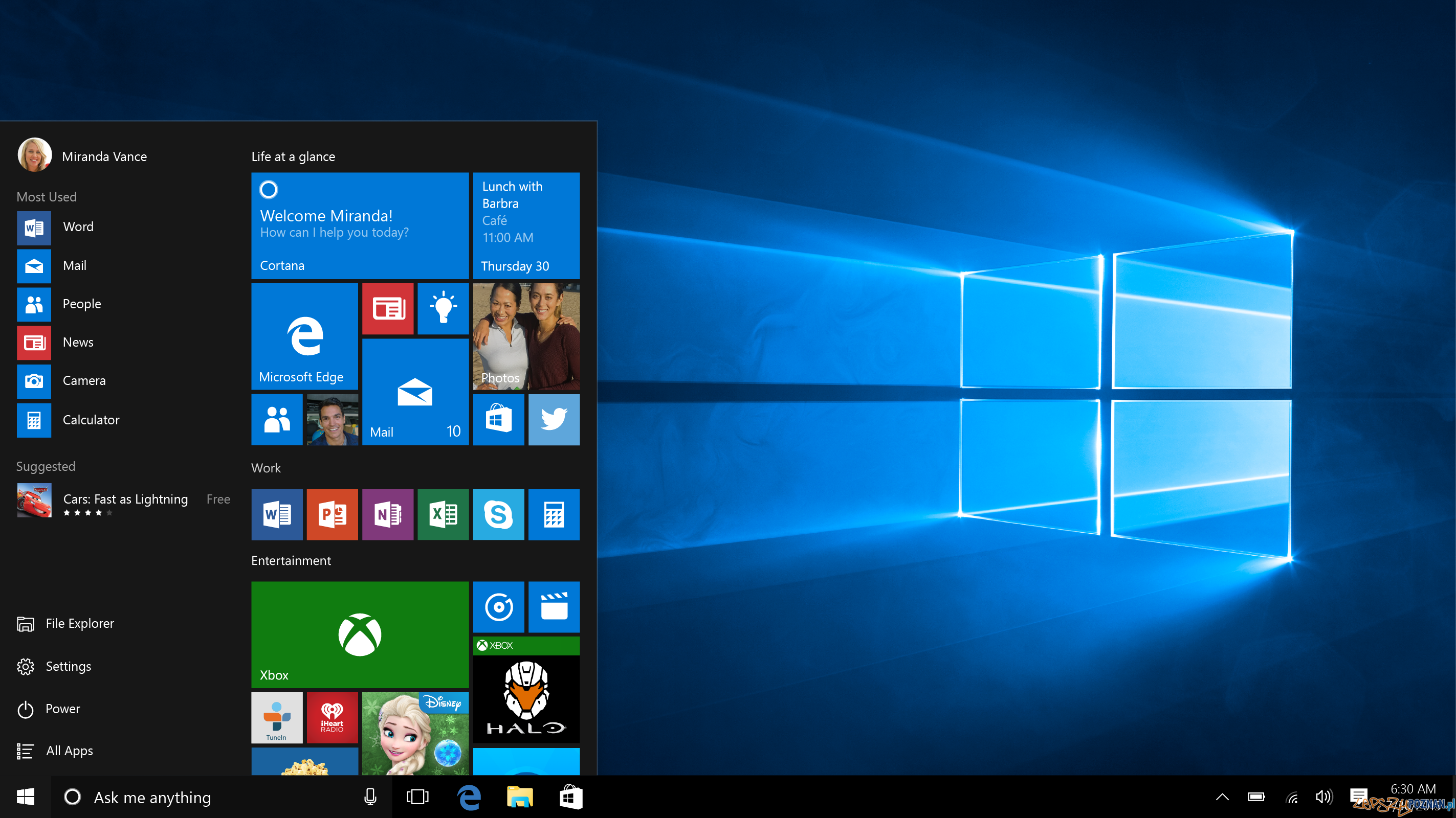 Darmowy Windows 10  Foto: Microsoft