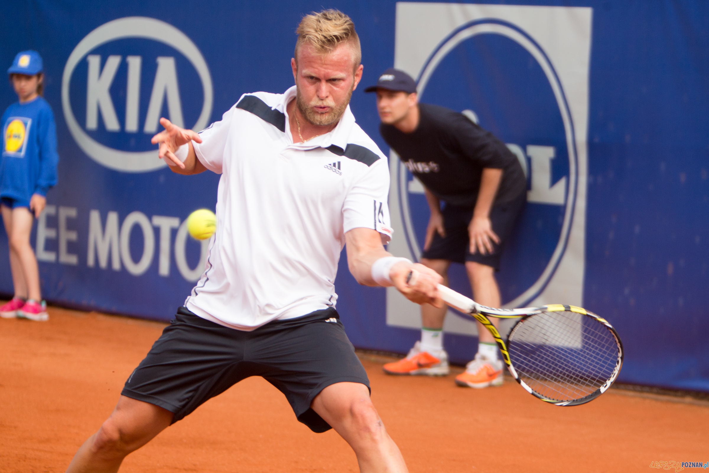 Poznan Open 2015 - Pablo Careno Busta vs Grzegorz Panfil  Foto: lepszyPOZNAN.pl / Piotr Rychter