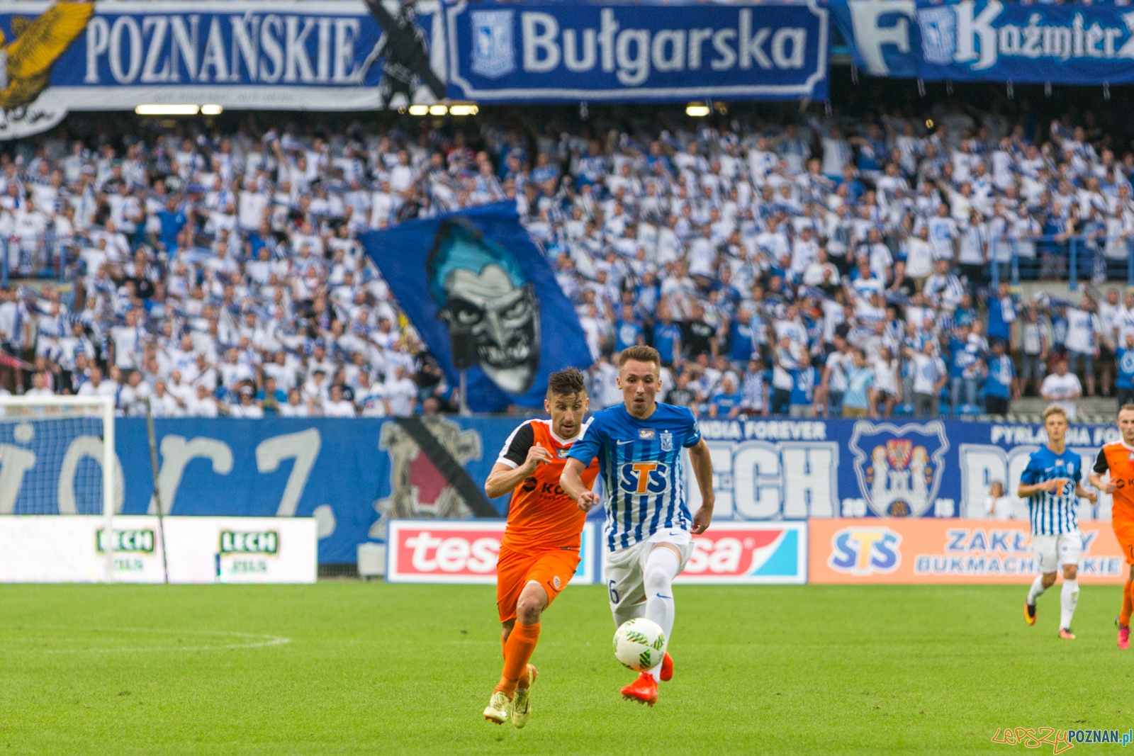 2. kolejka Ekstraklasy - Lech Poznań - Zagłębie Lubin  Foto: lepszyPOZNAN.pl / Piotr Rychter