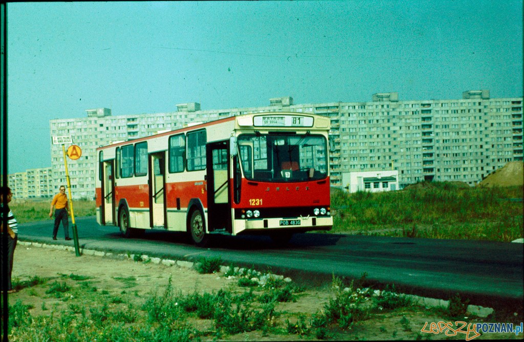 Jelcz PR 110 na Ratajach  Foto:  Jiri Strousa  / Zakreceni Tramwajami / facebook