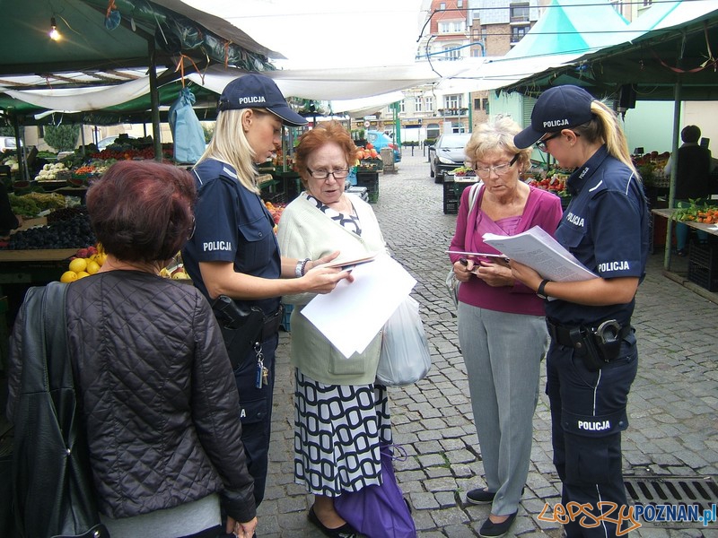 O bezpieczeństwie seniorów na wildeckim fyrtlu  Foto: KMP w Poznaniu