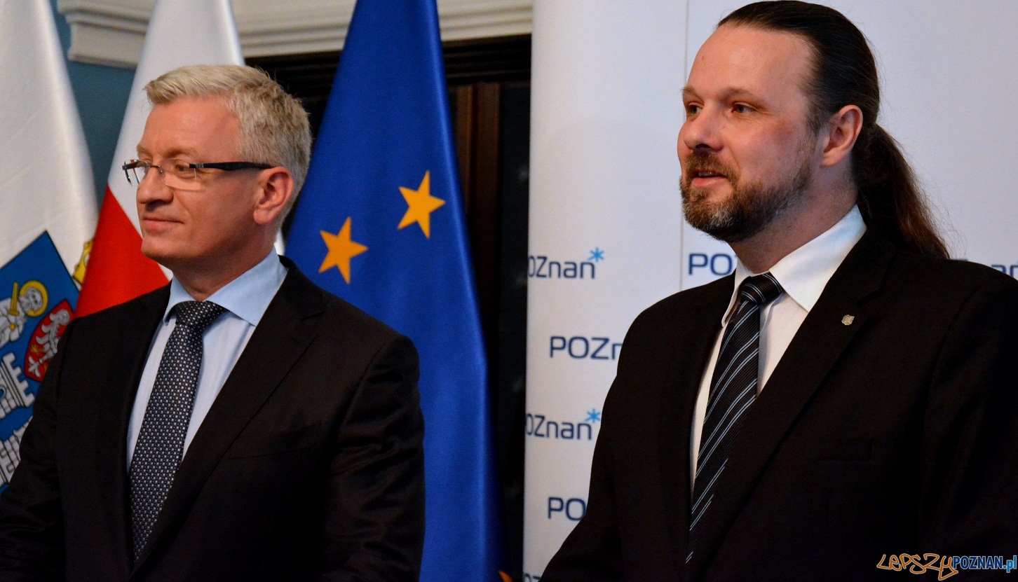 Piotr Sobczak i Jacek Jaśkowiak  Foto: UMP