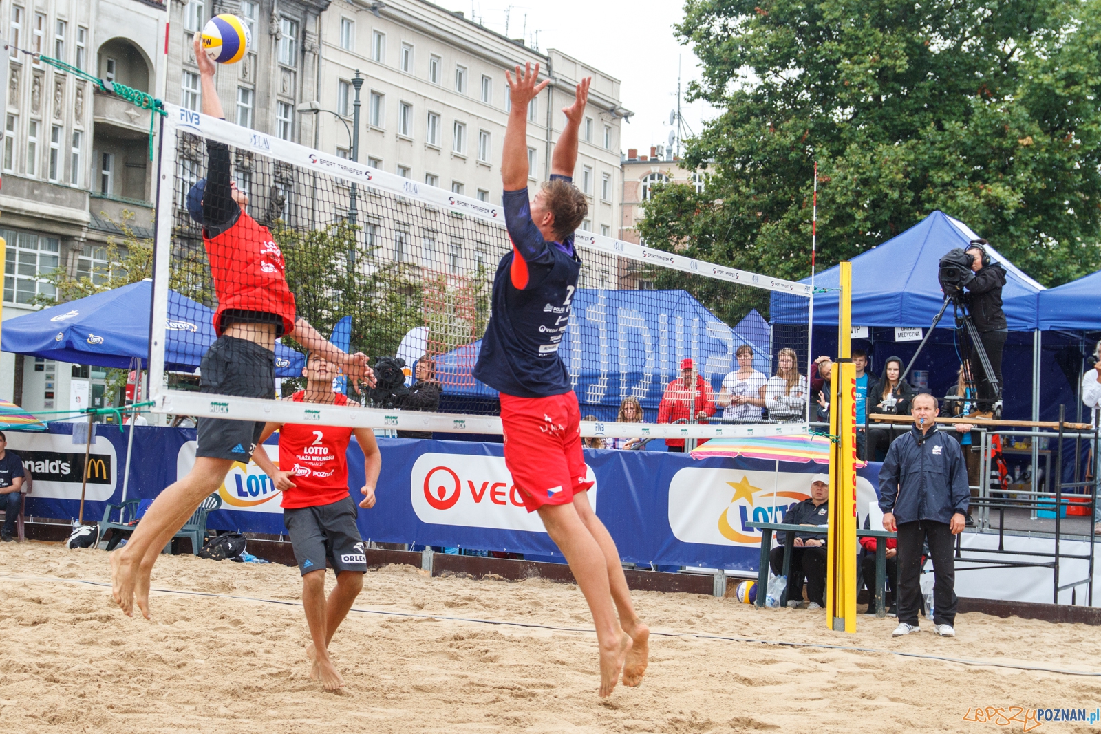 Mecz o III miejsce Lotto Plaży Wolności - Poznań 21.08.2016 .  Foto: LepszyPOZNAN.pl / Paweł Rychter