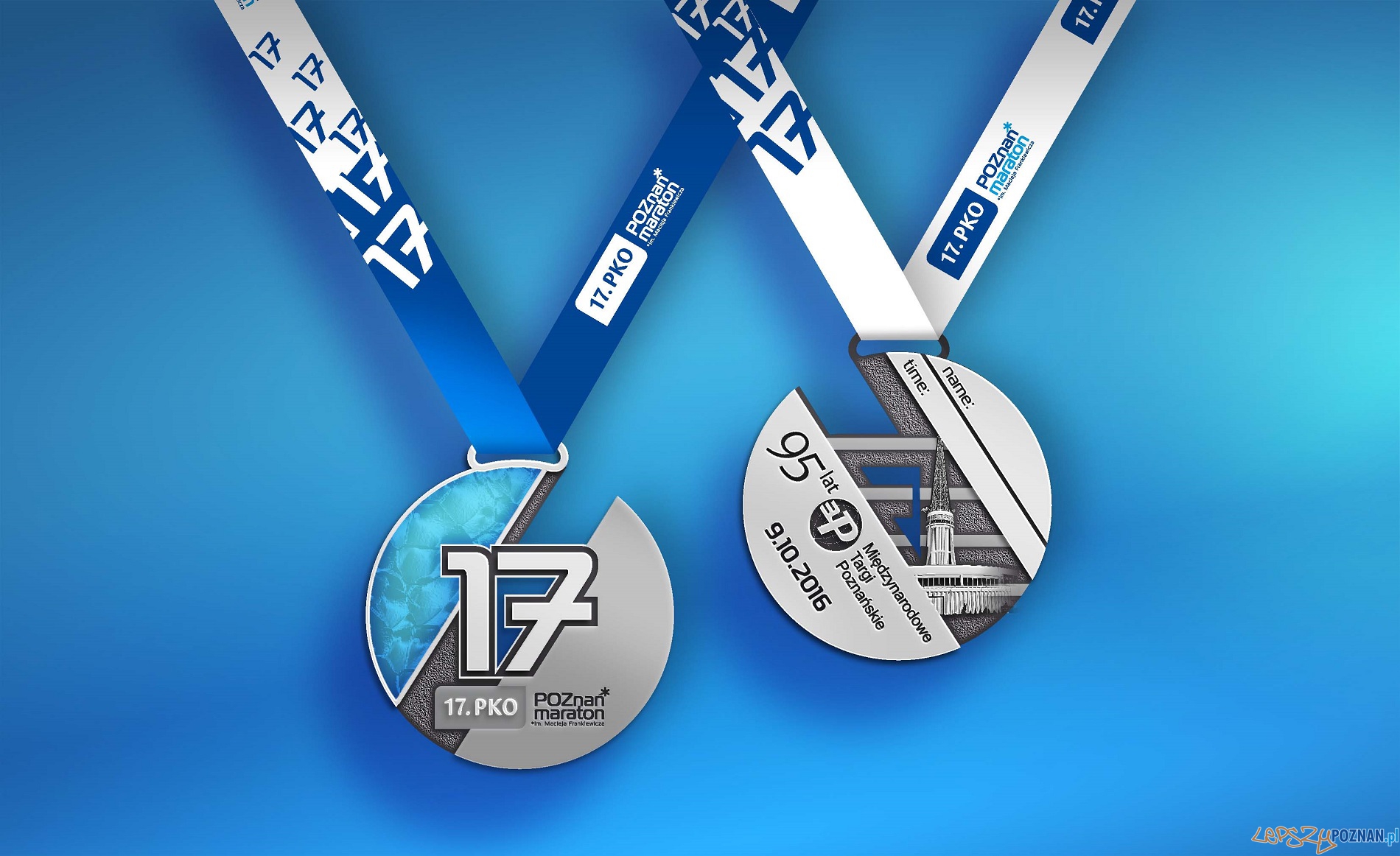 17. PKO Poznań Maraton - medal  Foto: materiały prasowe