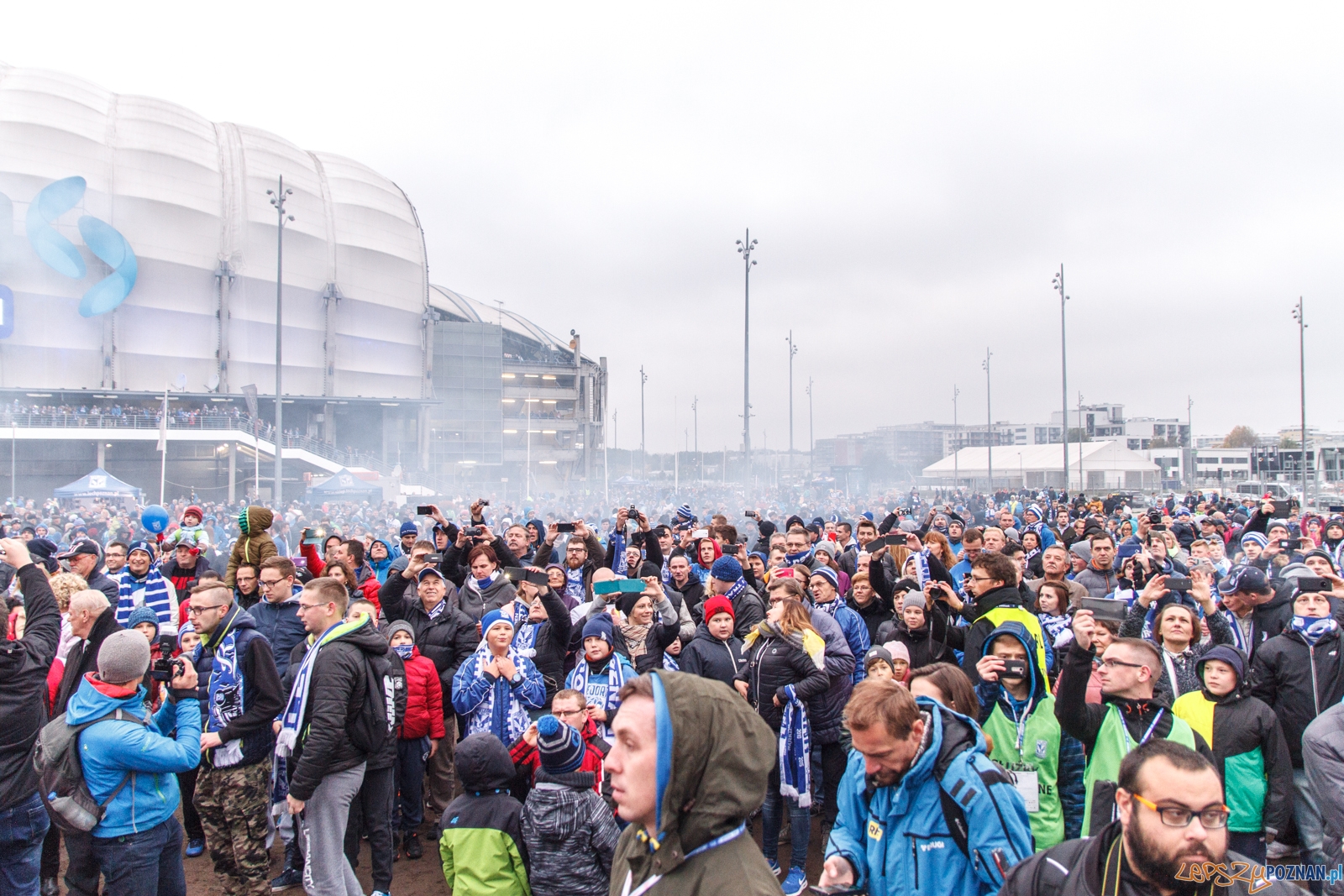 Razem tworzymy legendę - chrzest bojowy Ty51-183 - Inea Stadion  Foto: LepszyPOZNAN.pl / Paweł Rychter