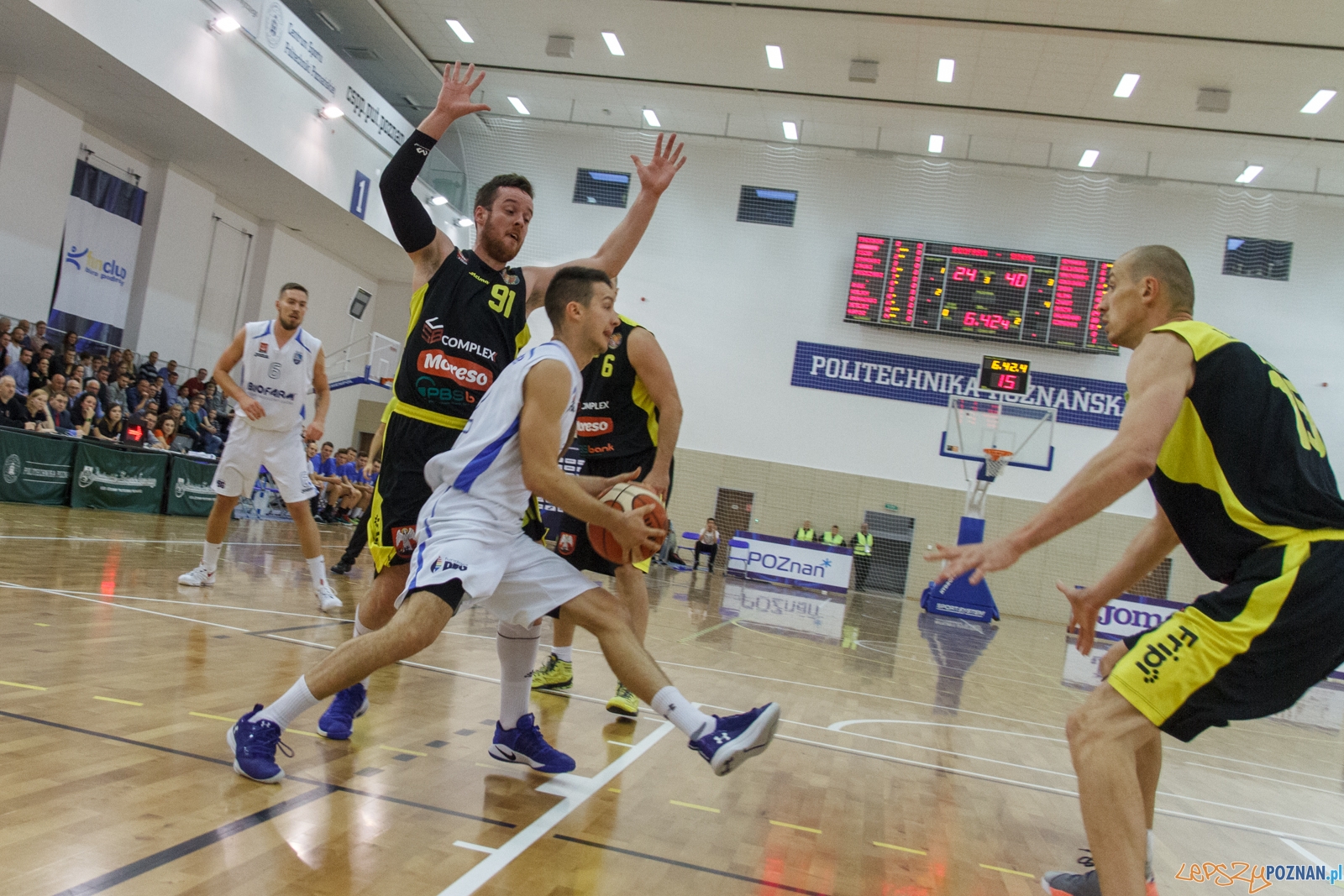 1.Liga Koszykówki Mężczyzn, Biofarm Basket Poznań - Max Elek  Foto: LepszyPOZNAN.pl / Paweł Rychter