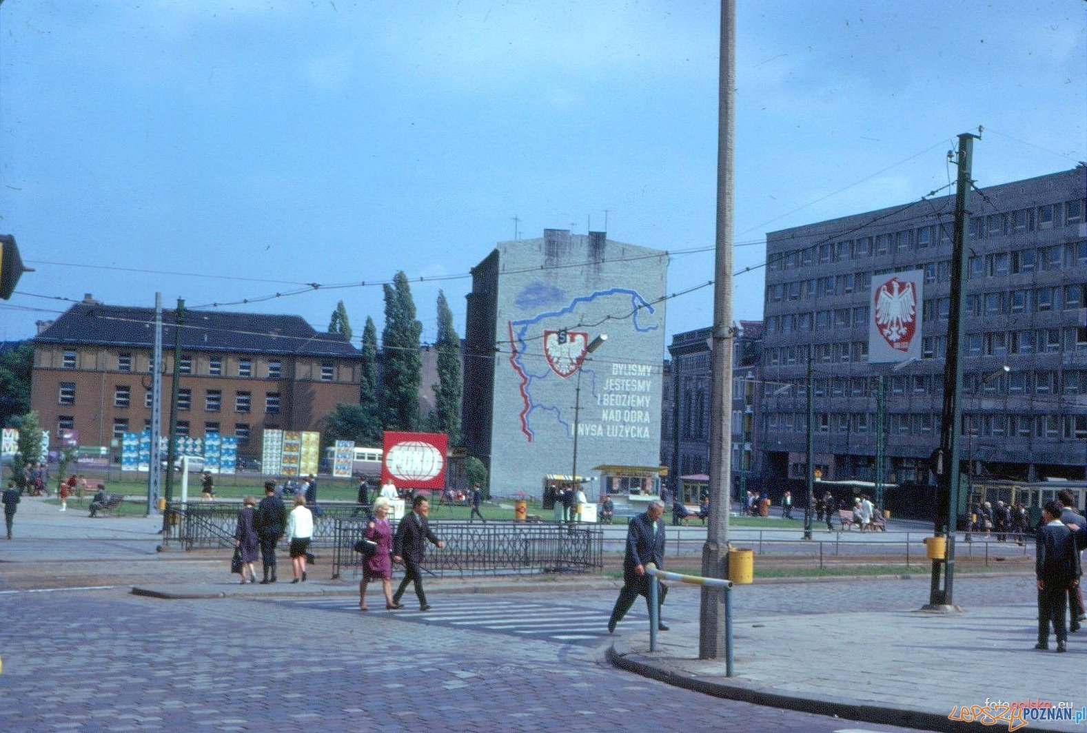 Plac Wiosny Ludów 1966 r.  Foto: fotopolska